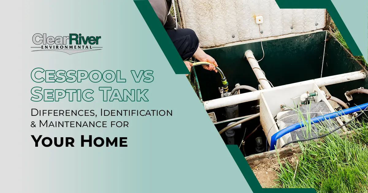 cesspool vs septic tank