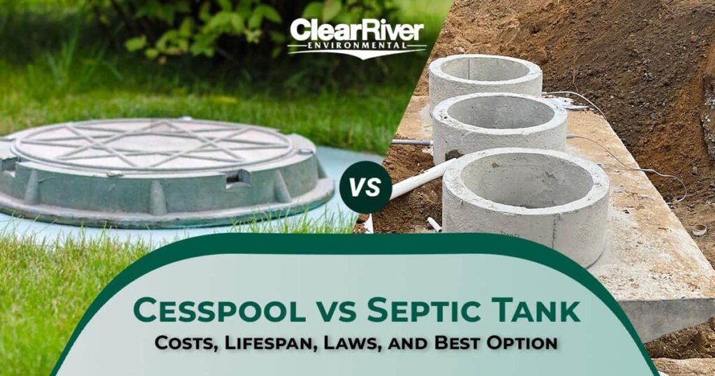 Cesspool vs Septic Tank