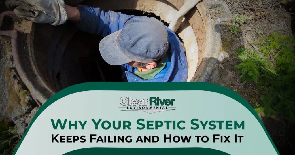 Septic system failing and fixes